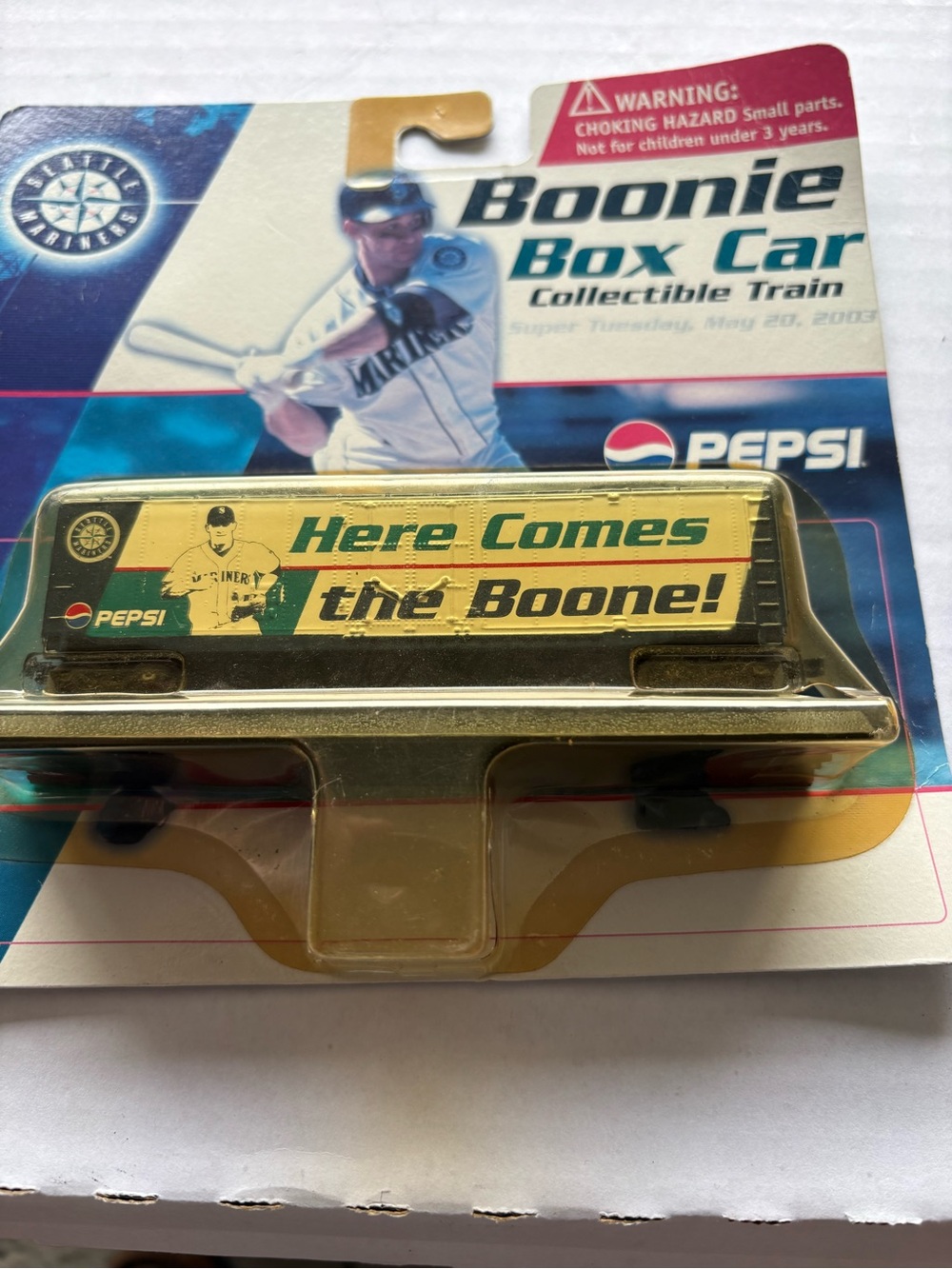 Seattle Mariners-Pepsi-Fred Meyer Promotion- Boonie Boxcar